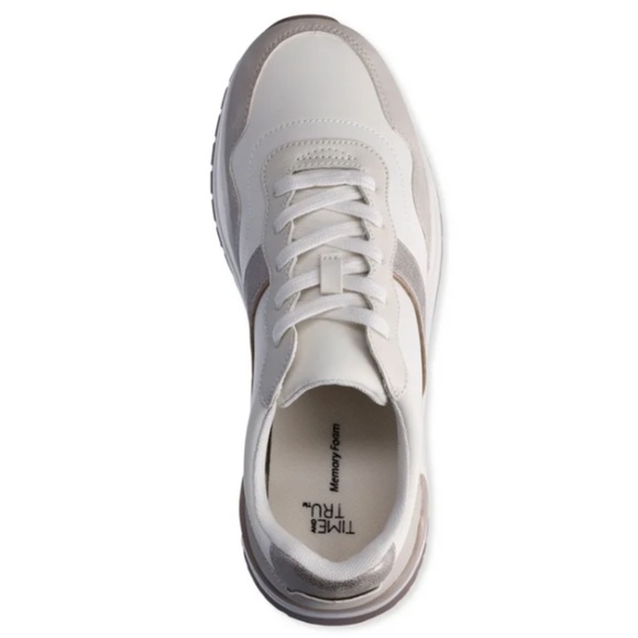 Time and Tru Women's Chunky Jogger Sneakers - Picture 2 of 4